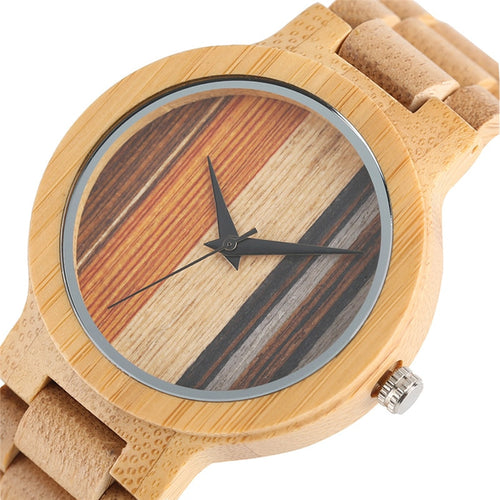Male Wooden Straps Watch
