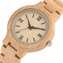 Load image into Gallery viewer, Male Wooden Light Weight Sport Watch