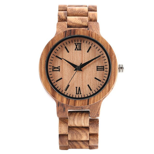 Male Wooden Light Weight Sport Watch