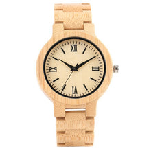 Load image into Gallery viewer, Male Wooden Light Weight Sport Watch