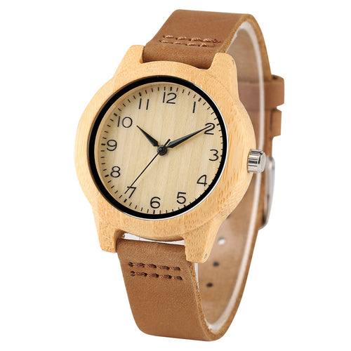 Female Soft Leather Band Watch