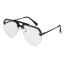 Load image into Gallery viewer, Male Semi Rimless Pilot Sunglasses
