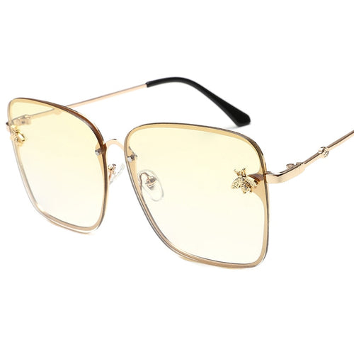 Female Retro Square Sunglasses