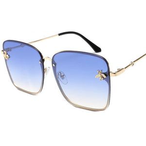 Female Retro Square Sunglasses
