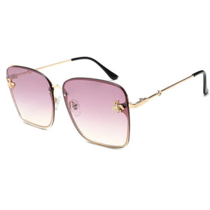 Female Retro Square Sunglasses