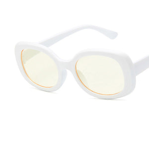 Female Round Retro Sunglasses