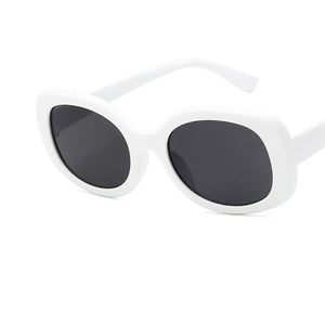 Female Round Retro Sunglasses