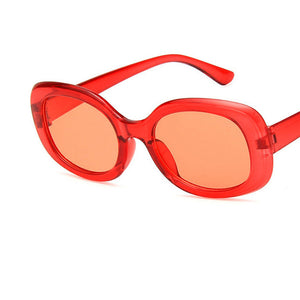 Female Round Retro Sunglasses
