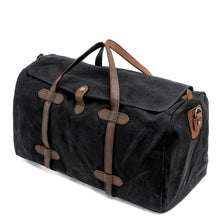 Load image into Gallery viewer, Pure Cotton Leather Travel Bag