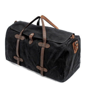 Pure Cotton Leather Travel Bag