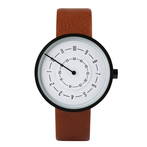 Unisex Numerals Display Creative Watch