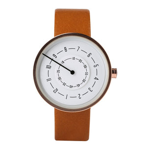 Unisex Numerals Display Creative Watch