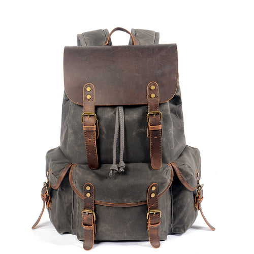 Oil Waxed Traveling Bag
