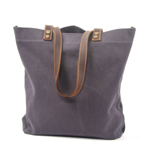Canvas Shoulder Green Bag