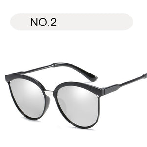 Unisex Vintage Cat Eye Sunglasses