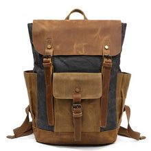 Load image into Gallery viewer, Oil Wax Cow Leather Backpack