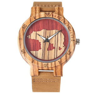 Male Polar Bear Silhouette Watch