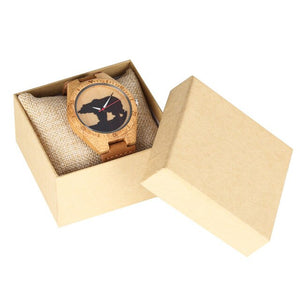 Male Polar Bear Silhouette Watch