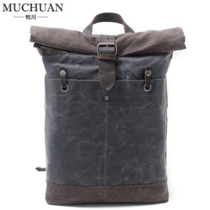 Batik Canvas Backpack