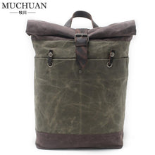Load image into Gallery viewer, Batik Canvas Backpack