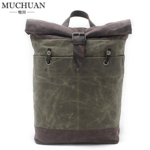 Batik Canvas Backpack