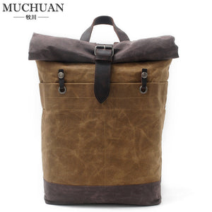Batik Canvas Backpack