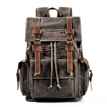 Load image into Gallery viewer, Leather Luxury School Backpack