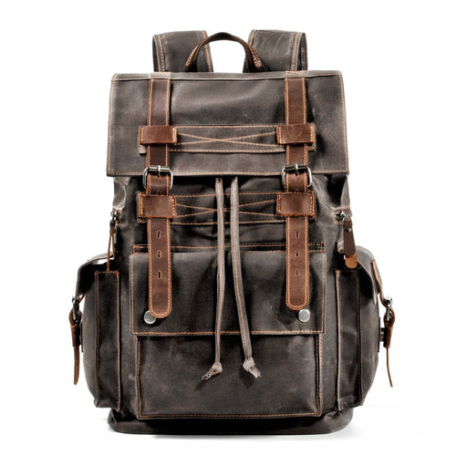 Leather Luxury School Backpack