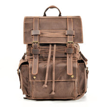 Load image into Gallery viewer, Leather Luxury School Backpack