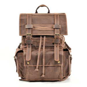 Leather Luxury School Backpack